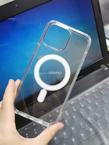 Caja de carga inalámbrica personalizada del iPhone de la vivienda del teléfono móvil de la cubierta del teléfono del cuero de Brown del vintage